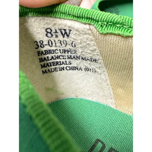 Vintage Beacon Kelly‎ Green Embroidered Canvas Wedge Espadrilles Size 8.5W - Picture 10 of 10